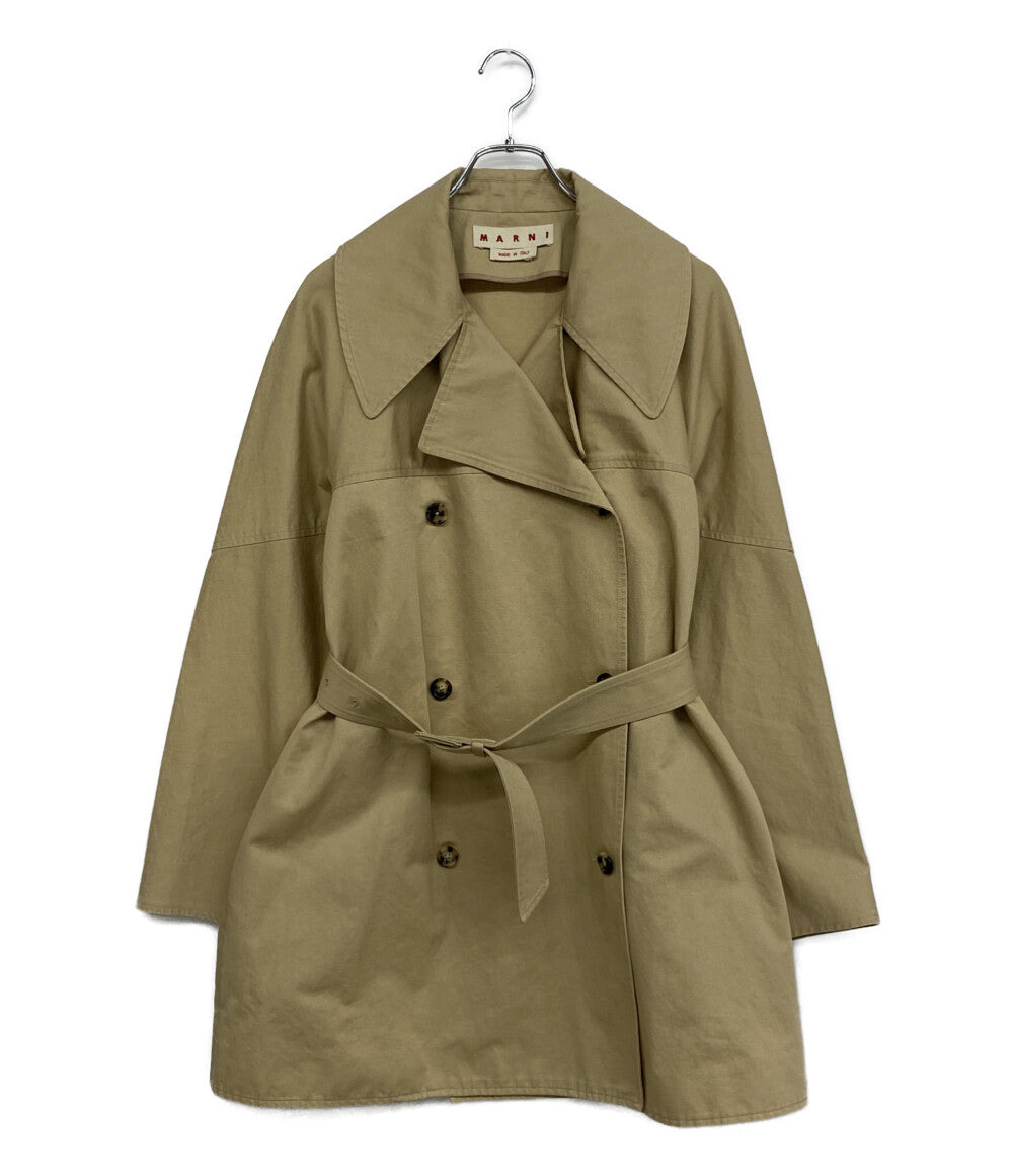 MARNI ショートトレンチコート SPMA0178C0TCZ35 レディース SIZE 38 マルニ