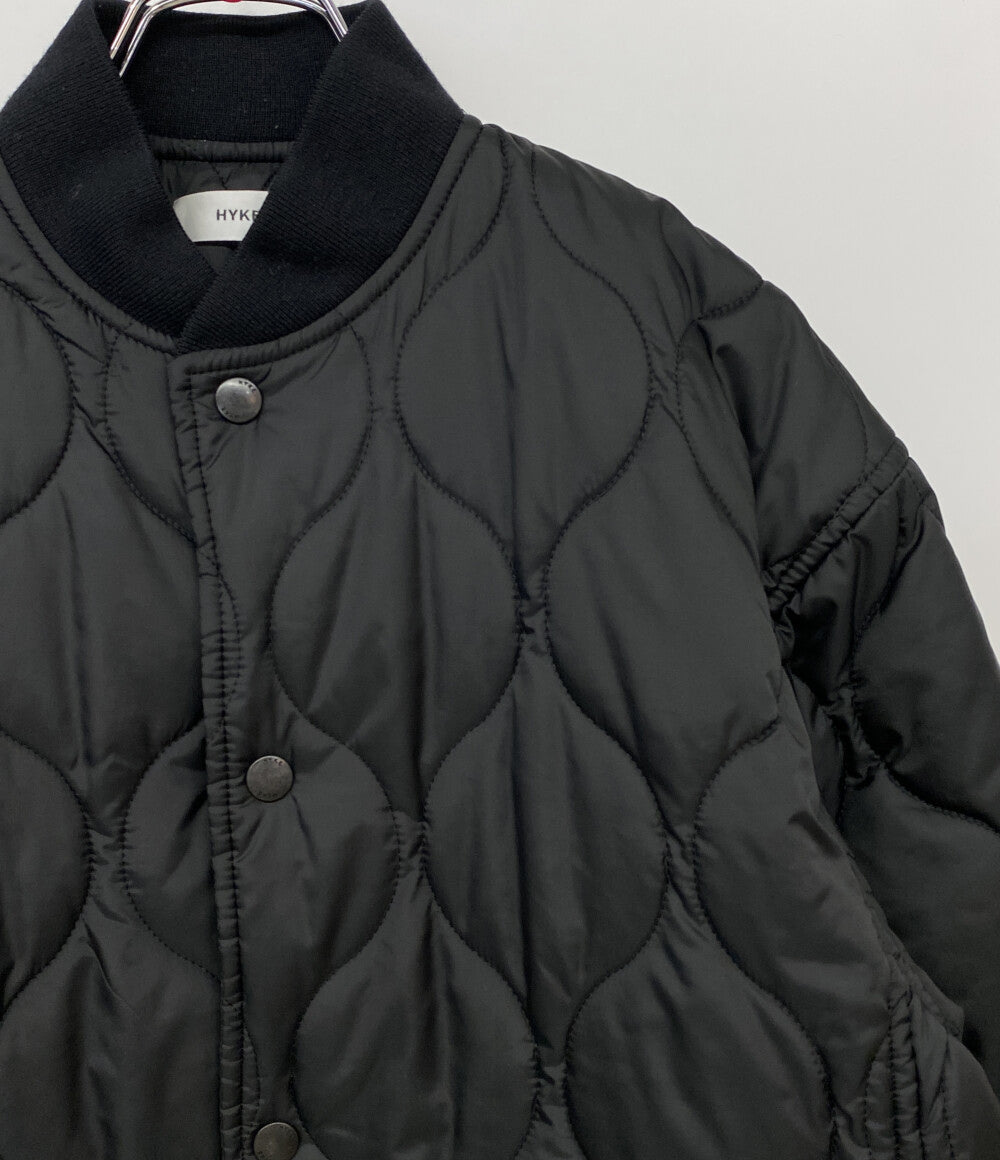 HYKE 中綿ジャケット キルティング ブラック レディース SIZE - ハイク