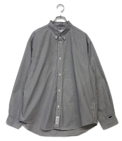 美品 WTAPS 長袖シャツ ストライプ メンズ SIZE 03 ダブルタップス