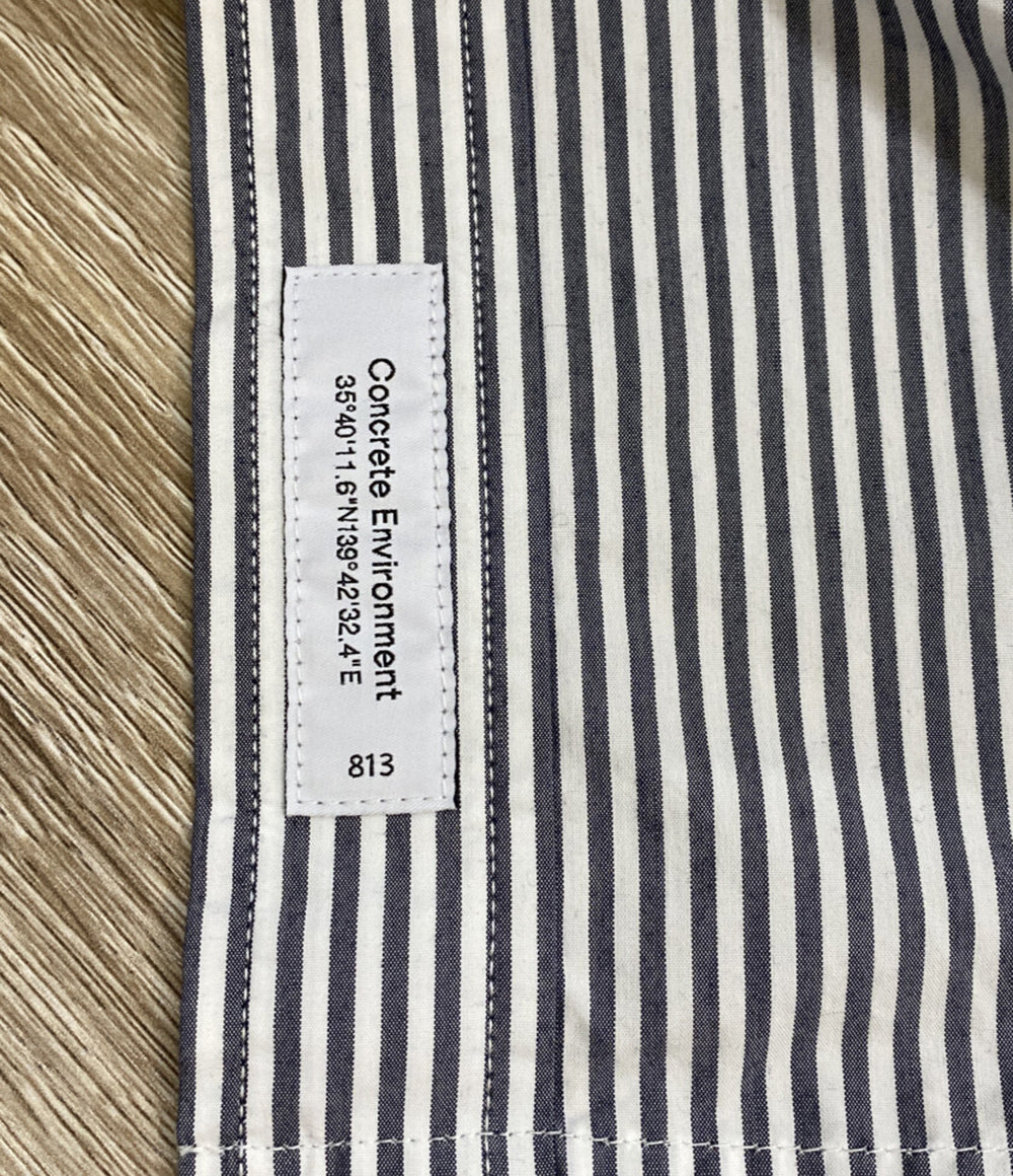 美品 WTAPS 長袖シャツ ストライプ メンズ SIZE 03 ダブルタップス