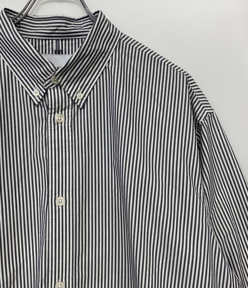 美品 WTAPS 長袖シャツ ストライプ メンズ SIZE 03 ダブルタップス