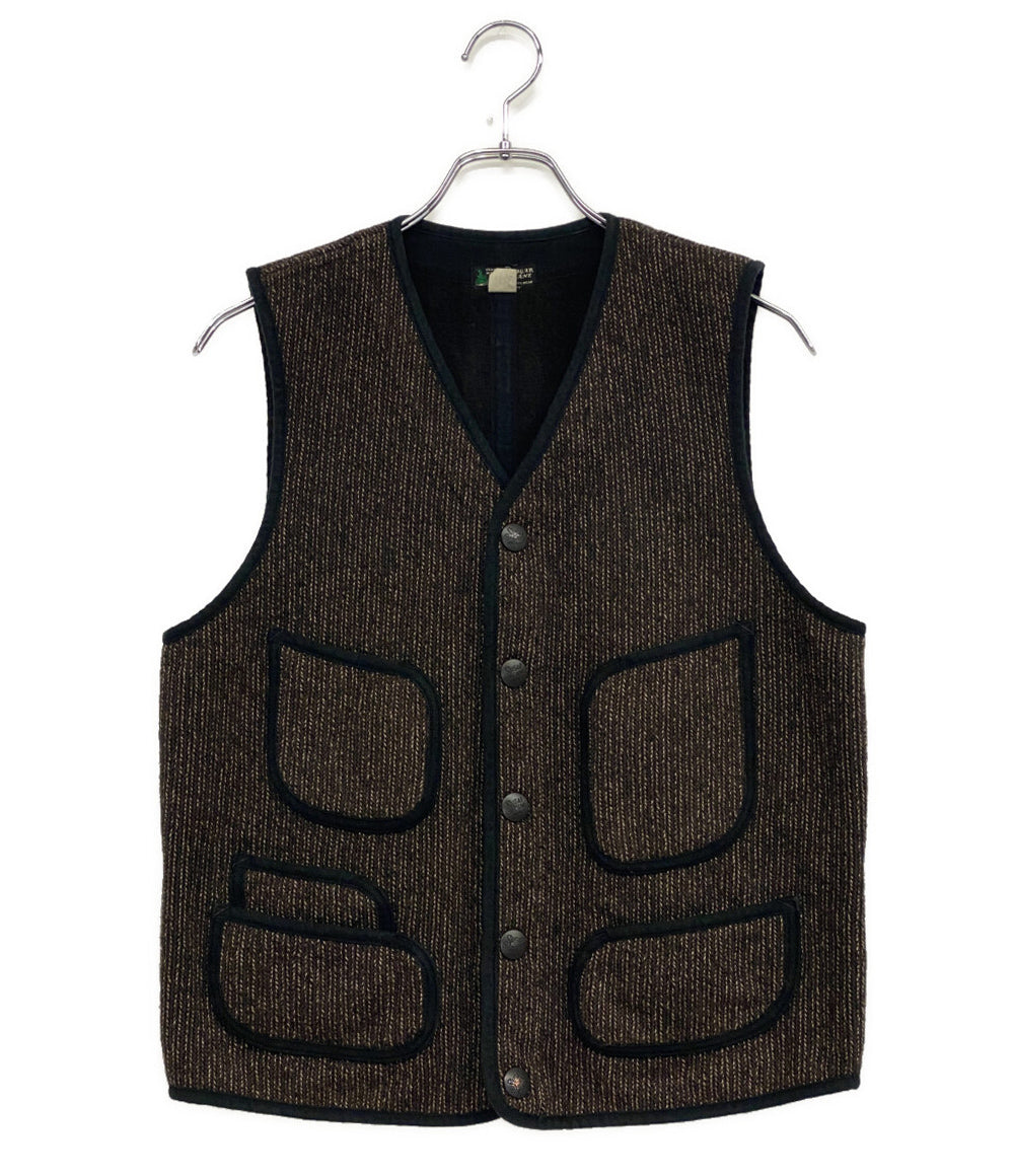 HYKE 中綿ベスト キルティング カーキ レディース SIZE OSFA ハイク