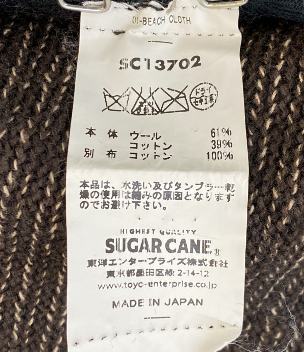 SUGAR CANE ジャーキンベスト BEACH CLOTH メンズ SIZE 38 シュガーケーン