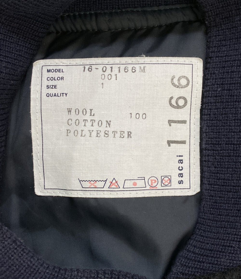 sacai ショールカラーニット セーター 16-01166M メンズ SIZE 1 サカイ