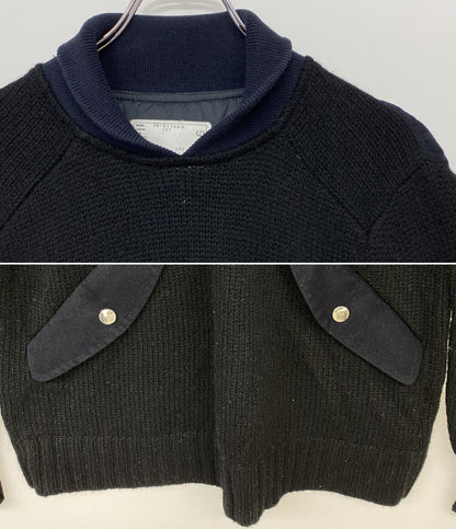 sacai ショールカラーニット セーター 16-01166M メンズ SIZE 1 サカイ
