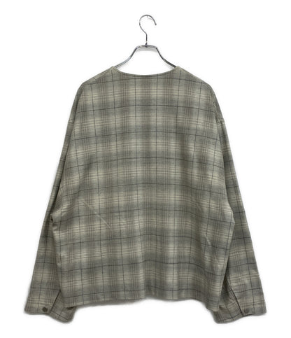 WELLDER ジャケット No Collar Check Shirts JKT WM20AJK09 メンズ SIZE 5 ウェルダー