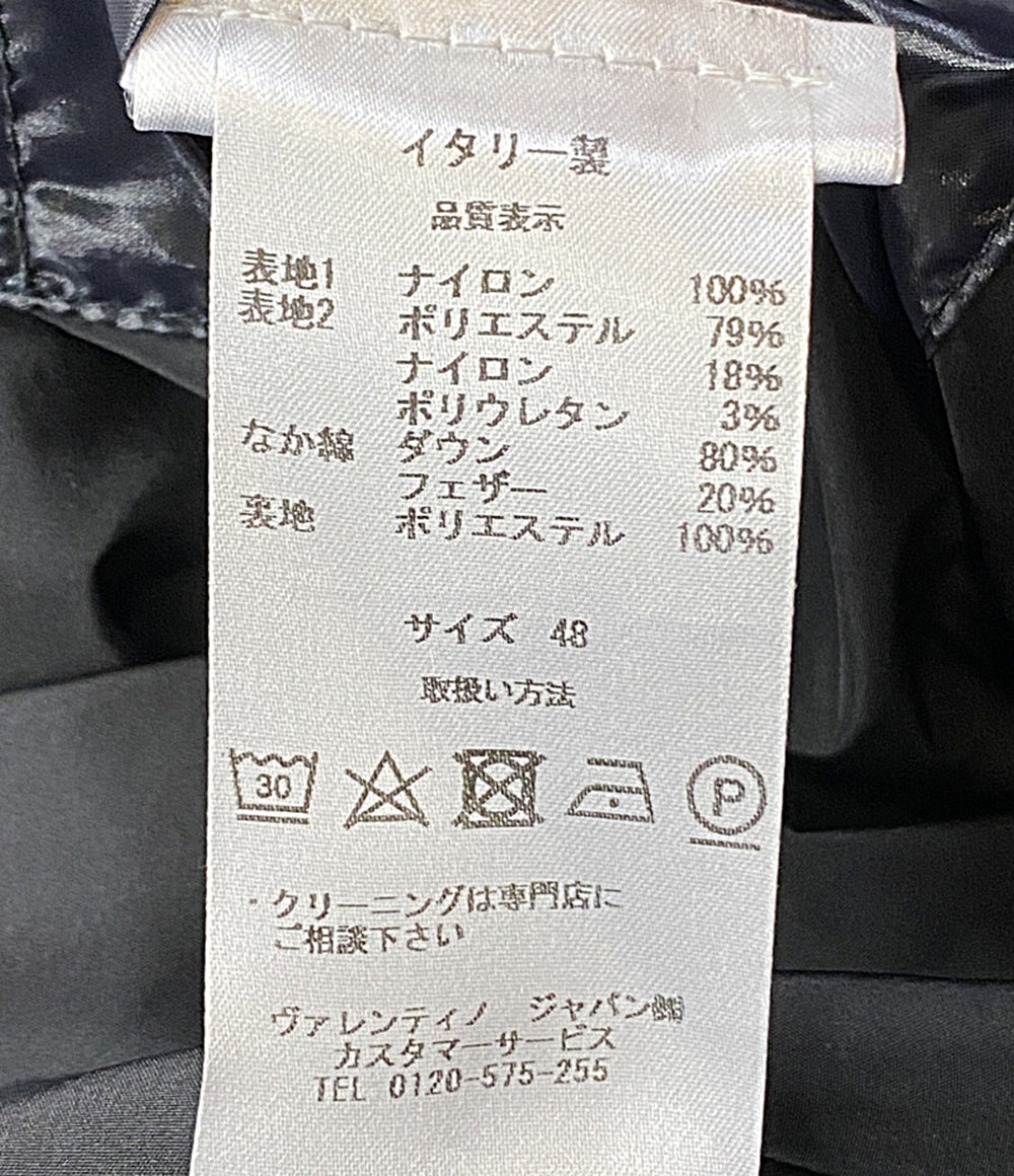 美品 VALENTINO ダウンジャケット バックロゴ メンズ SIZE 48