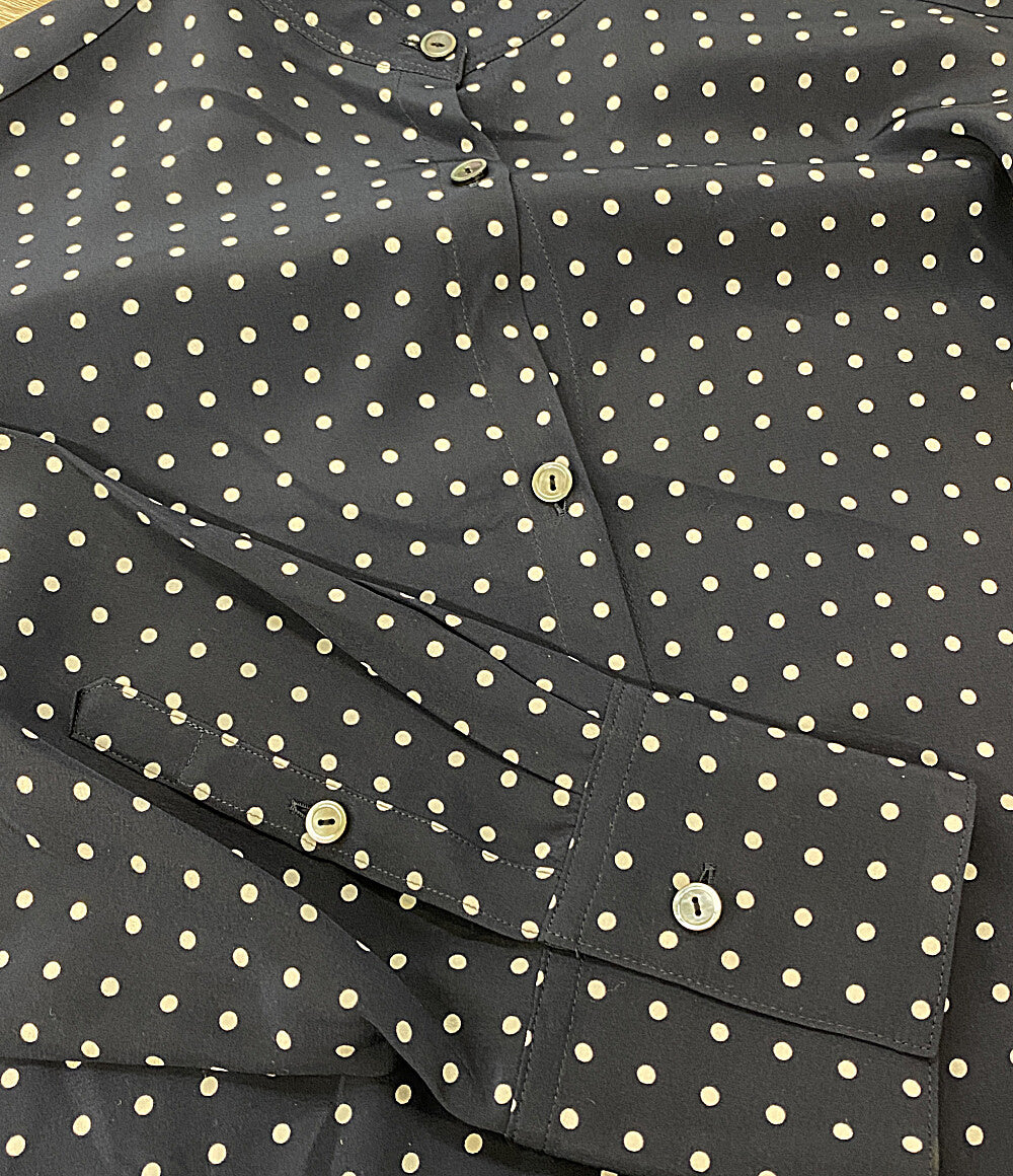 DEUXIEME CLASSE 長袖シャツ BINDA silkドットプリント 19-050-500-4030-3-0 レディース SIZE - ドゥーズィエムクラス