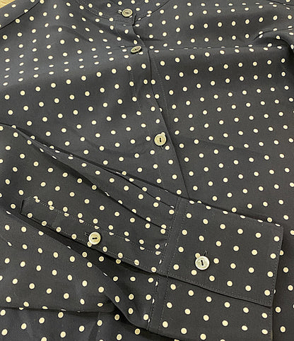 DEUXIEME CLASSE 長袖シャツ BINDA silkドットプリント 19-050-500-4030-3-0 レディース SIZE - ドゥーズィエムクラス