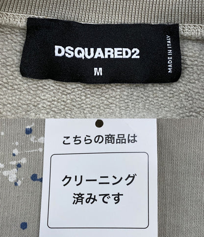 DSQUARED2 スウェットシャツ ダメージ加工 メンズ SIZE M ディースクエアード