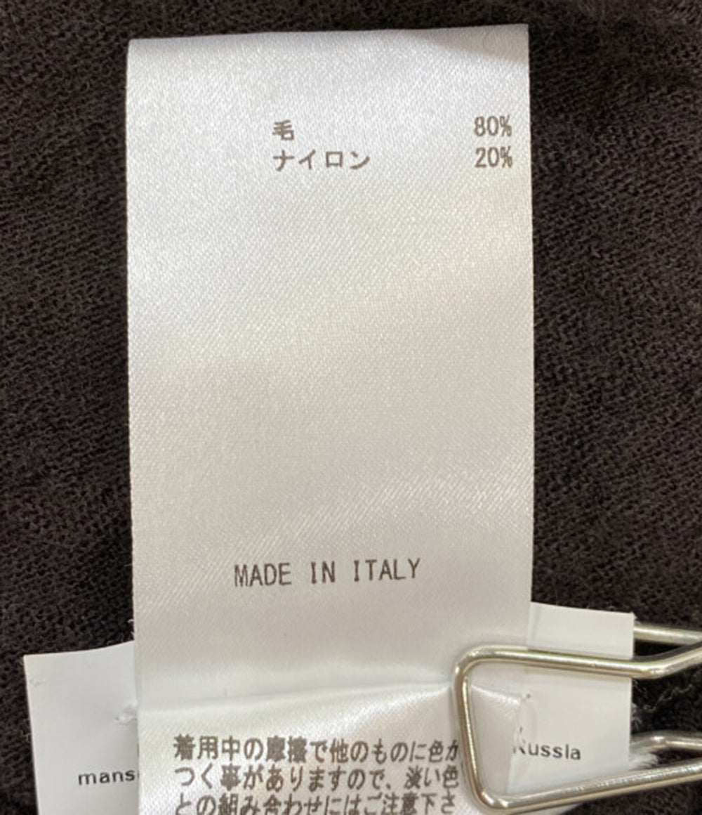 Jil sander 長袖カットソー ウール ブラウン レディース SIZE 36 ジルサンダー