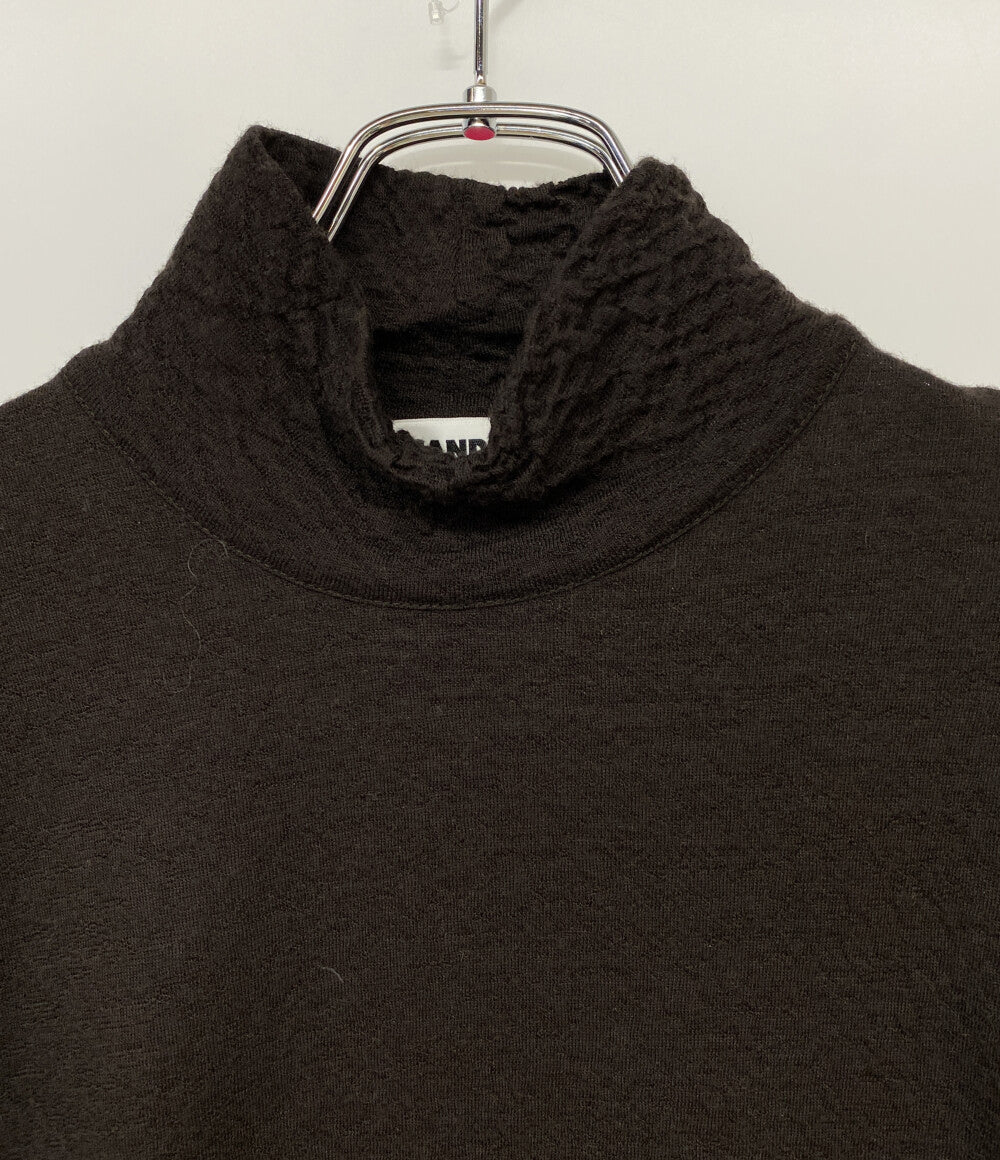 Jil sander 長袖カットソー ウール ブラウン レディース SIZE 36 ジルサンダー