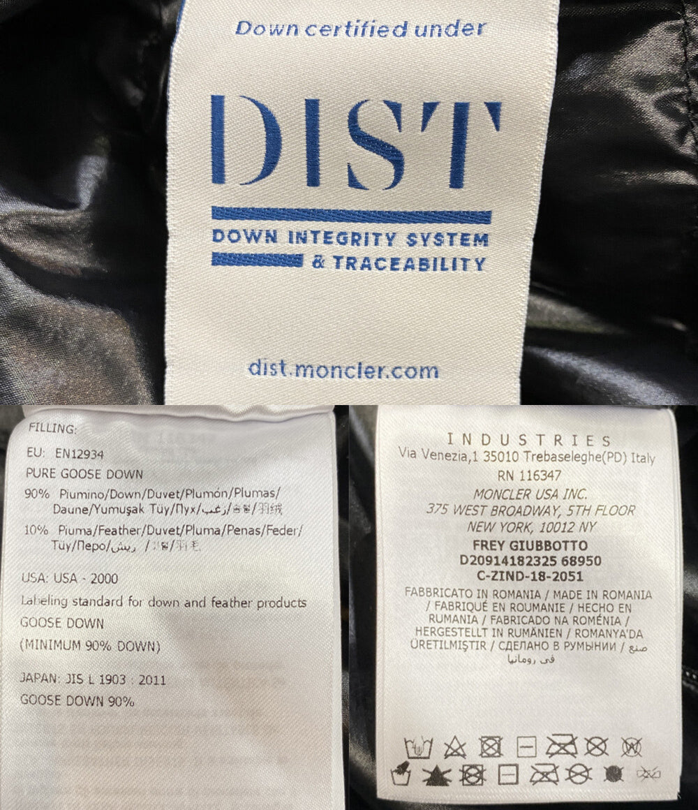 MONCLER ダウンジャケット FREY ブラック レディース SIZE 4 モンクレール