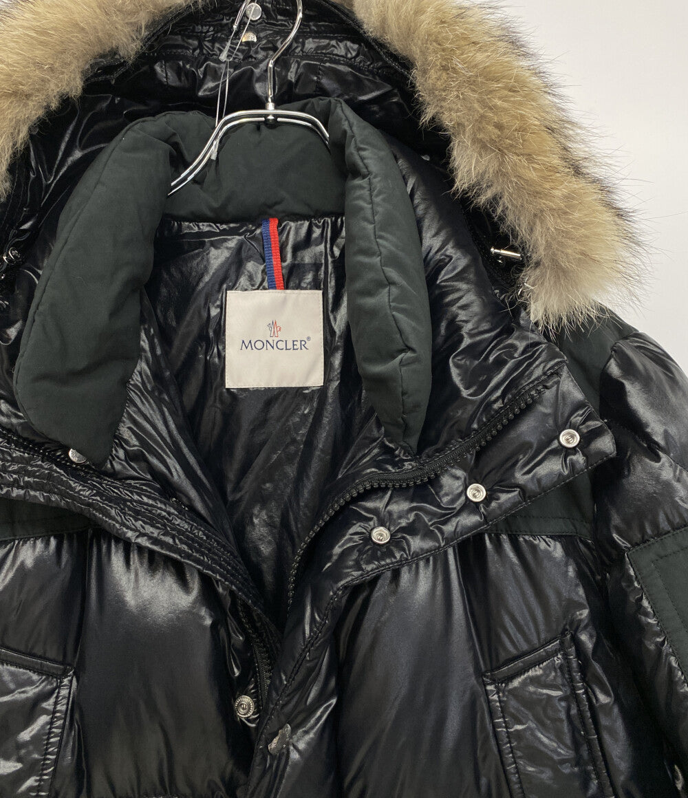 MONCLER ダウンジャケット FREY ブラック レディース SIZE 4 モンクレール