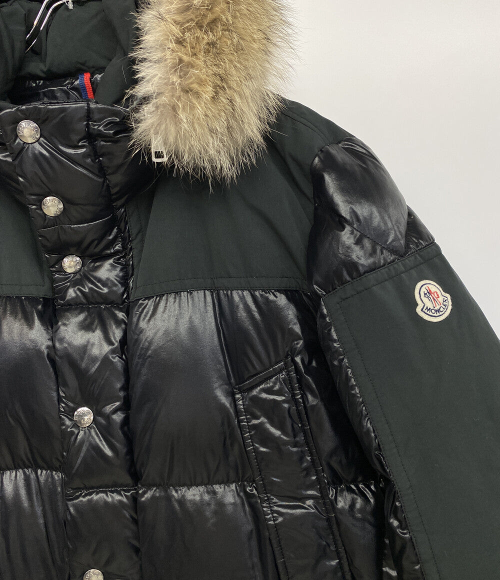 MONCLER ダウンジャケット FREY ブラック レディース SIZE 4 モンクレール