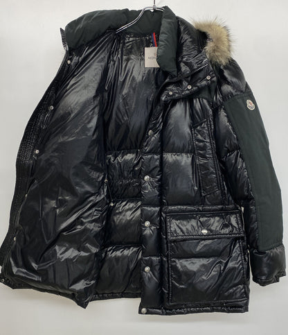 MONCLER ダウンジャケット FREY ブラック レディース SIZE 4 モンクレール