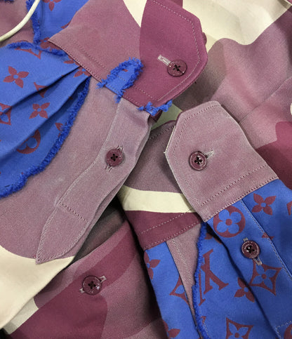 LOUIS VUITTON 長袖シャツ RM232 フィルクーペオーバーサイズ メンズ SIZE S ルイヴィトン