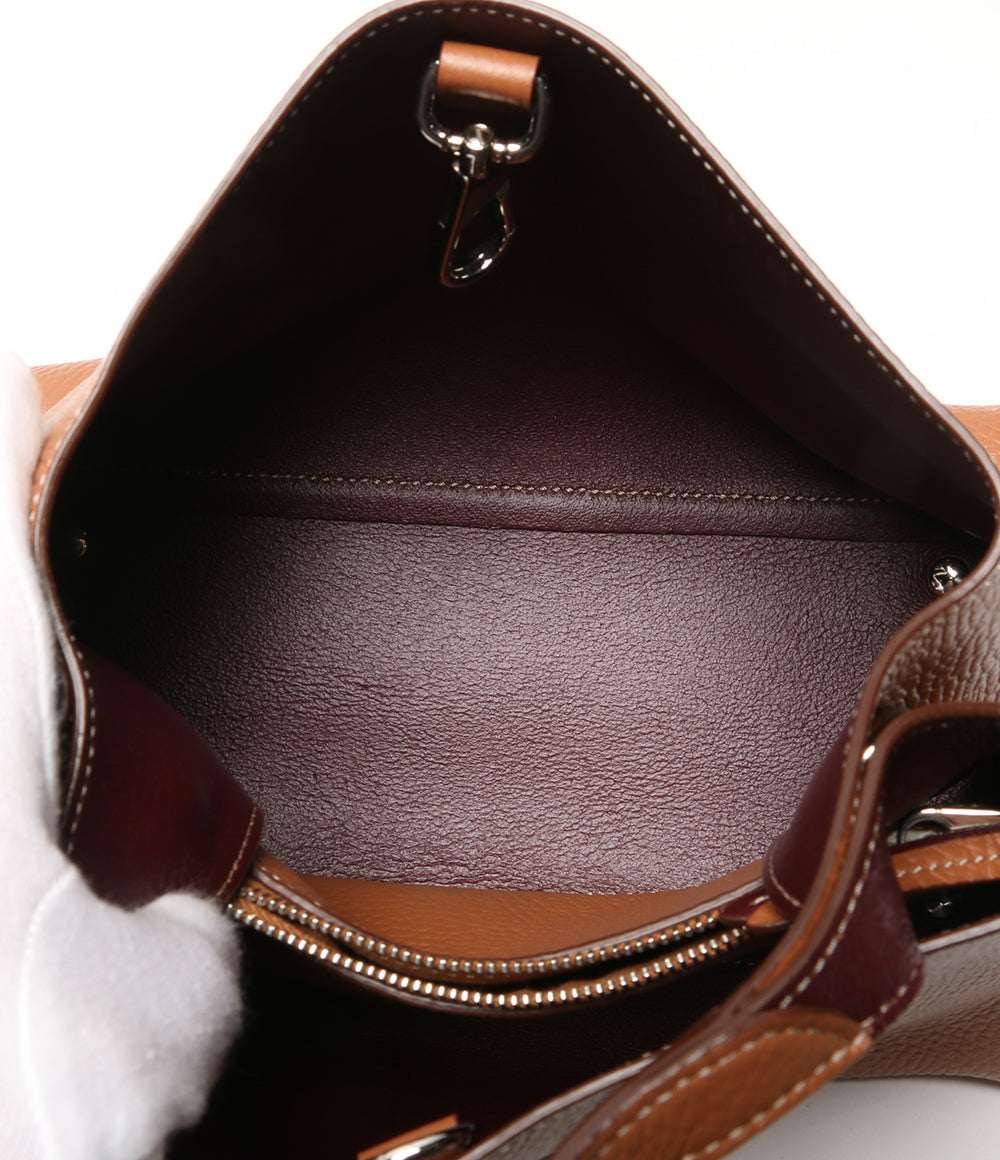 TOD'S マイクロレザー 2way ショルダーバッグ レディース トッズ