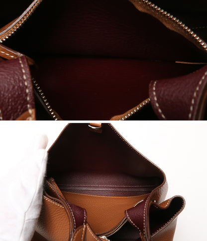 TOD'S マイクロレザー 2way ショルダーバッグ レディース トッズ