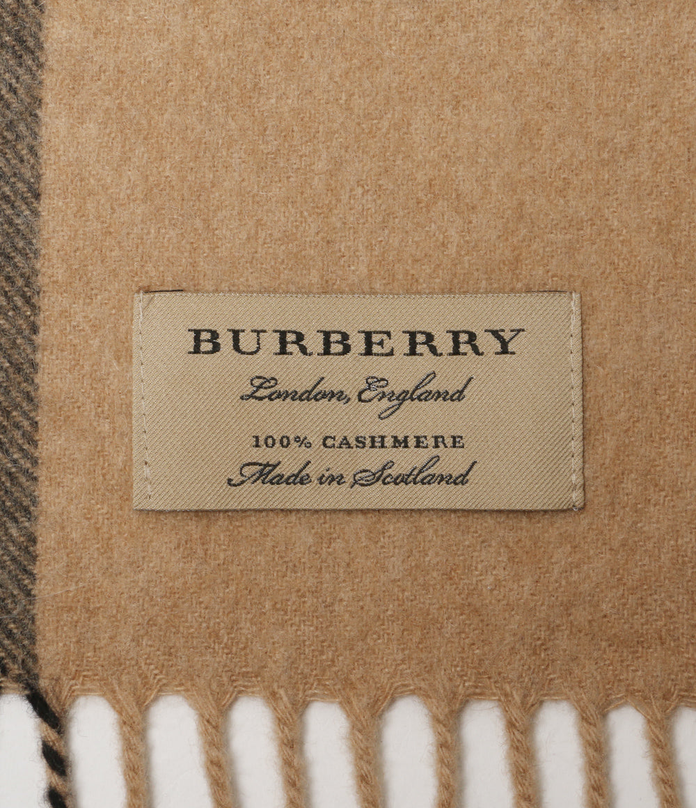 美品 BURBERRY London ストール GBJOHELGMOR 4031079 カシミヤ100% レディース バーバリーロンドン