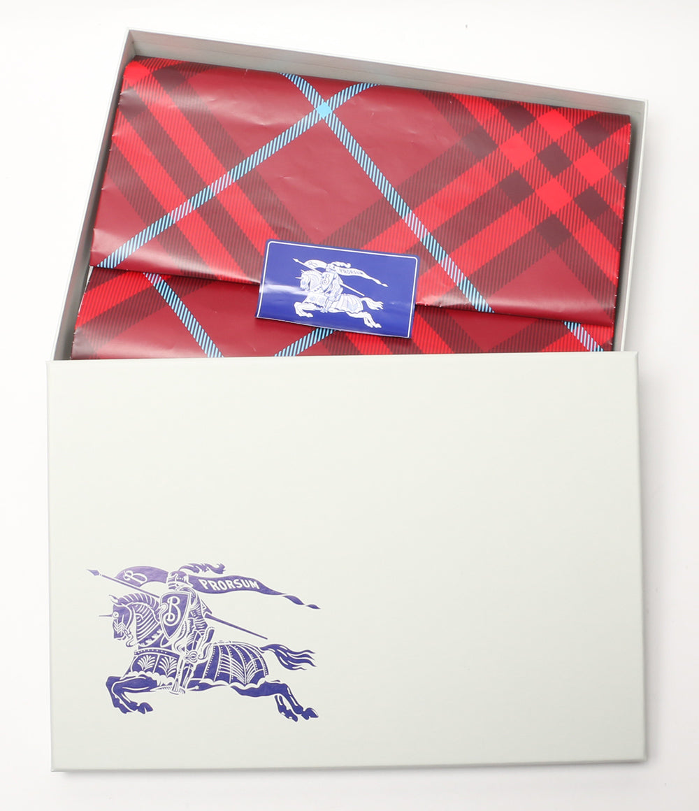 美品 BURBERRY スカーフ Giant Check Cashmere Scarf メンズ バーバリー