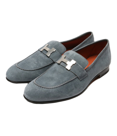 HERMES モカシン モカシンパリ スウェード レディース SIZE 42 エルメス