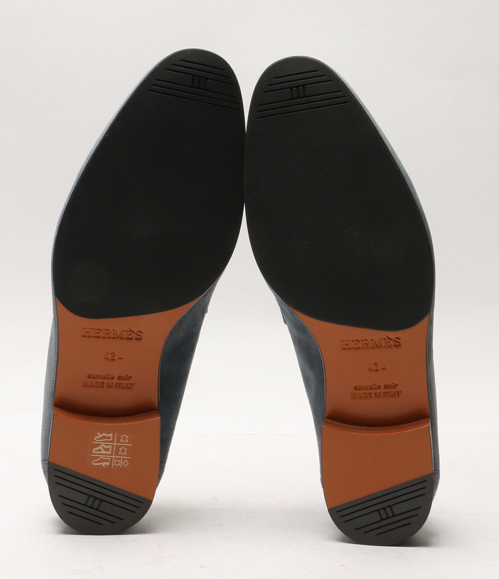 HERMES モカシン モカシンパリ スウェード レディース SIZE 42 エルメス