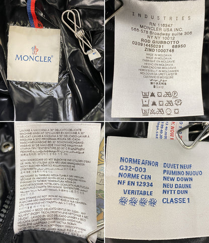 MONCLER ダウンジャケット ブラック 23AW レディース SIZE 1 モンクレール
