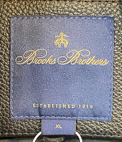 Brooks Brothers スタジャン Varsity Jacket ブラック 19-44-6594 メンズ SIZE XL ブルックスブラザーズ