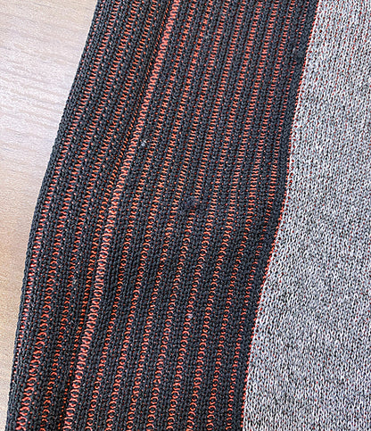 PLEATS PLEASE スカート グレー×オレンジ 18AW PP83-KG757 レディース SIZE 3 プリーツプリーズ