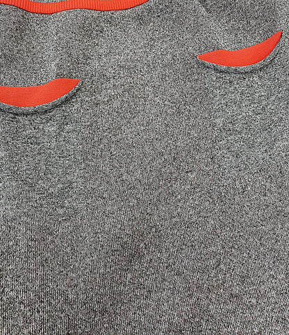 PLEATS PLEASE スカート グレー×オレンジ 18AW PP83-KG757 レディース SIZE 3 プリーツプリーズ