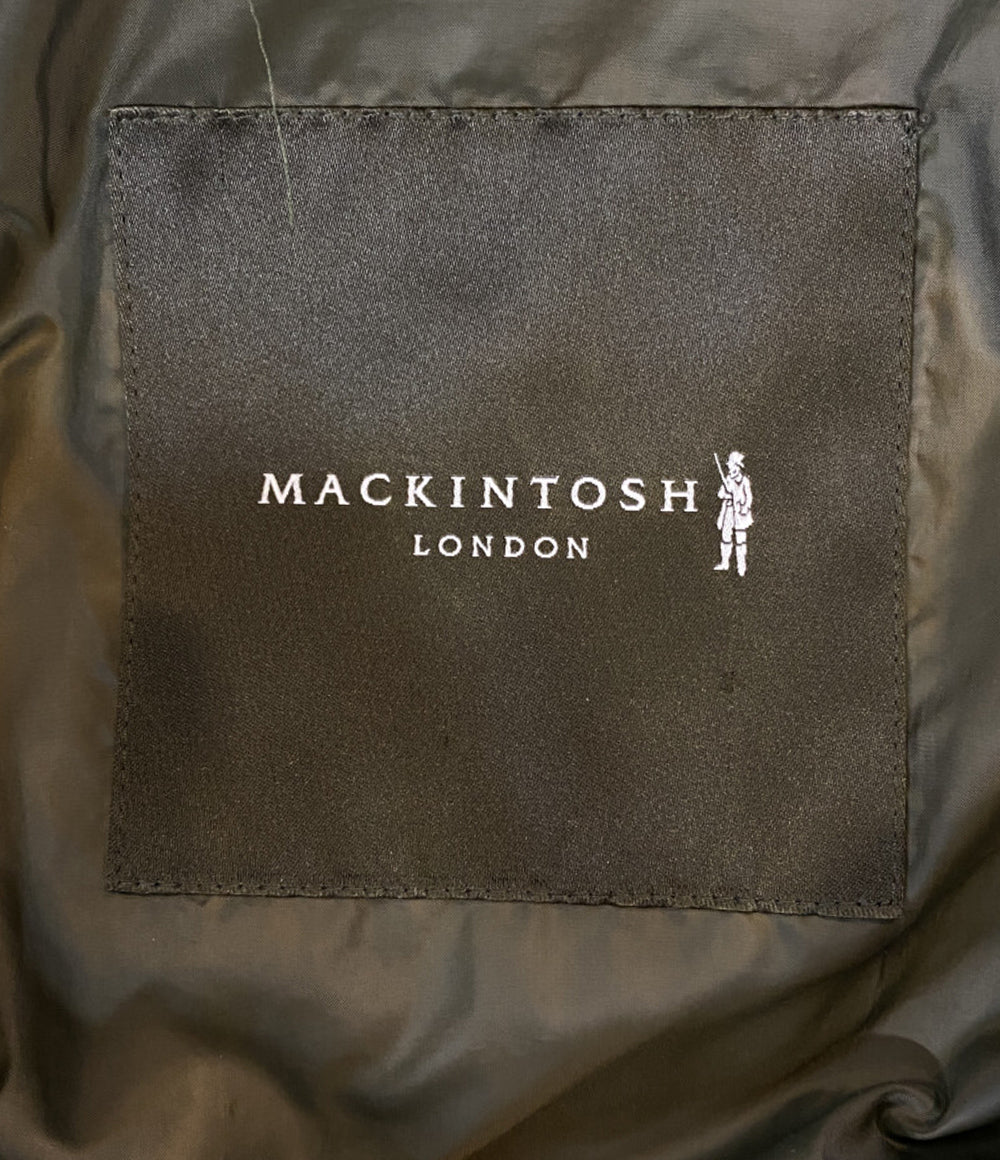 MACKINTOSH ダウンジャケット フーディ 総柄 メンズ SIZE 38 マッキントッシュ