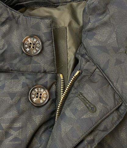 MACKINTOSH ダウンジャケット フーディ 総柄 メンズ SIZE 38 マッキントッシュ