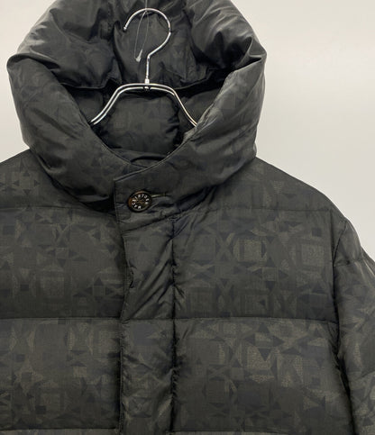 MACKINTOSH ダウンジャケット フーディ 総柄 メンズ SIZE 38 マッキントッシュ