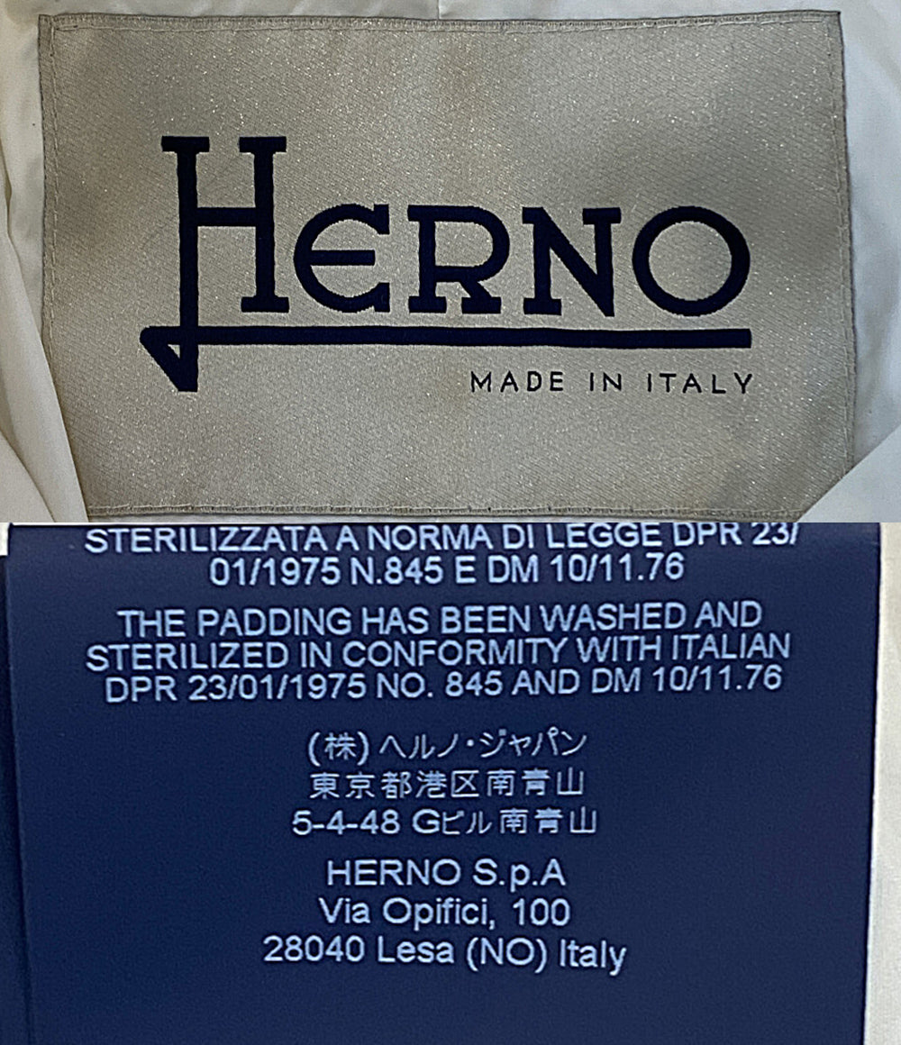 HERNO ダウンコート PI1003D-M01-12004-1000 レディース SIZE 38 ヘルノ