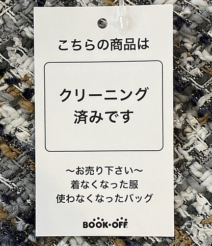 HERNO コート ツイード CA0288D-13362-9010 レディース SIZE 40 ヘルノ