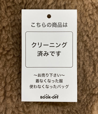 美品 MAX MARA ボアコート テディ キャメル ダブルボタン レディース SIZE M マックスマーラ