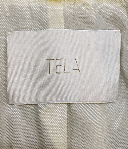 TELA ウールチェスターコート マスタード レディース SIZE 42 テラ