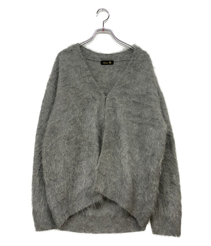 美品 Drawer カシミヤファーVネックカーディガン レディース SIZE - ドゥロワー