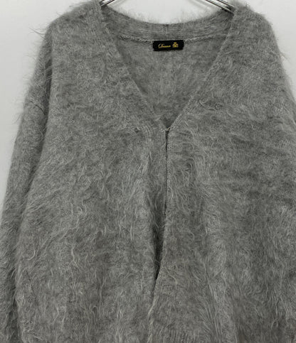 美品 Drawer カシミヤファーVネックカーディガン レディース SIZE - ドゥロワー