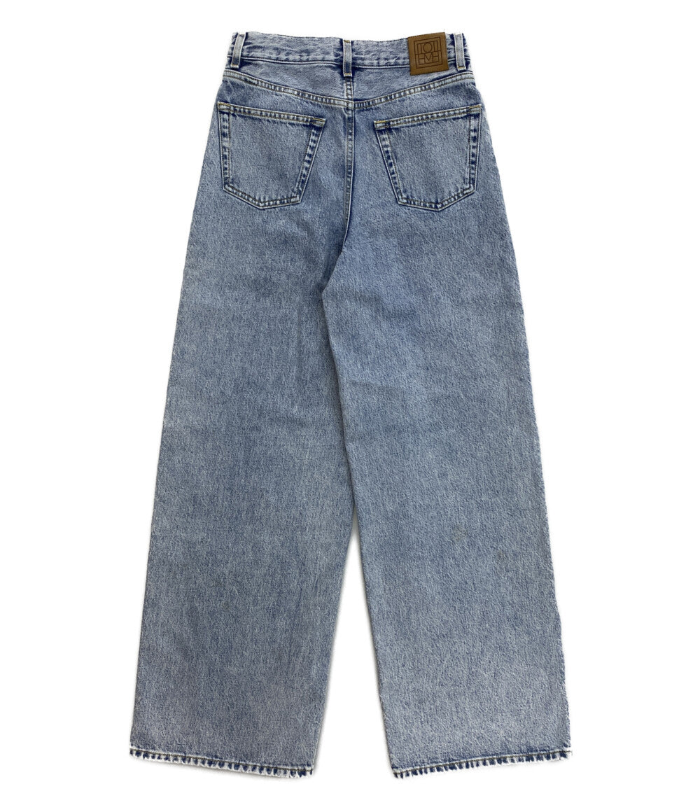 TOTEME デニムパンツ Wide Leg Denim レディース SIZE 26/30 トーテム