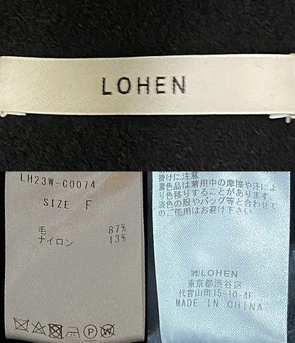 LOHEN ローヘン ハードメルトンリバーピーコート 23AW LH23W-G0074 レディース SIZE F