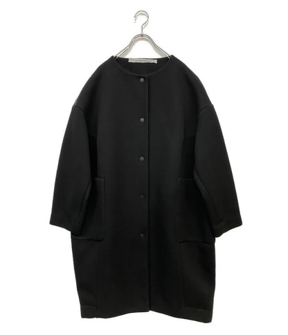 COGTHEBIGSMOKE コグザビッグスモーク ノーカラーコート ブラック 5802-358-506-1 レディース SIZE -