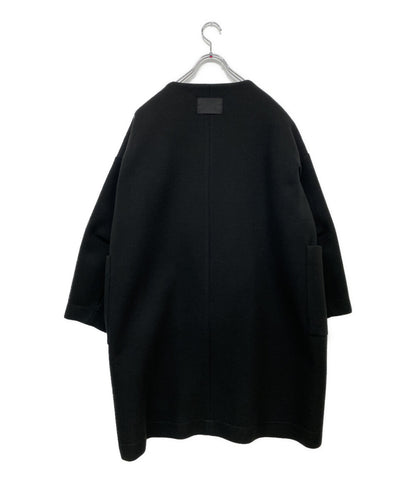 COGTHEBIGSMOKE コグザビッグスモーク ノーカラーコート ブラック 5802-358-506-1 レディース SIZE -