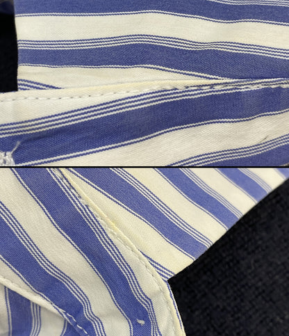 ENFOLD ストライプハイゲージウールシャツコンビニット 300DA370-0940 レディース SIZE 38 エンフォルド