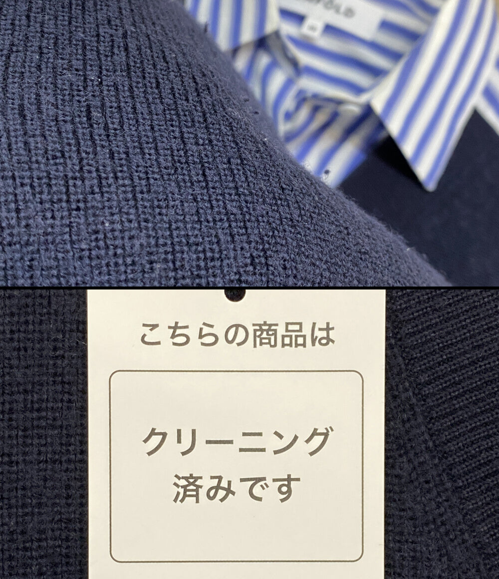 ENFOLD ストライプハイゲージウールシャツコンビニット 300DA370-0940 レディース SIZE 38 エンフォルド