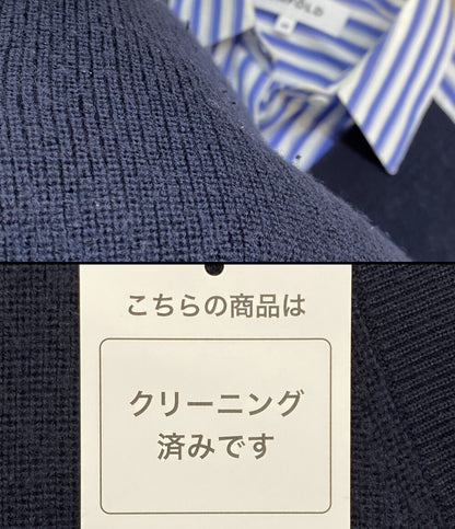 ENFOLD ストライプハイゲージウールシャツコンビニット 300DA370-0940 レディース SIZE 38 エンフォルド