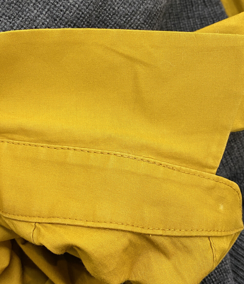 ENFOLD 長袖シャツ ハイゲージウールシャツコンビニット 300DA370-0940 レディース SIZE 38 エンフォルド