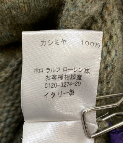 RALPH LAUREN カーディガン PURPLE LABEL ビジュー SSPCKA1020 レディース SIZE M ラルフローレン