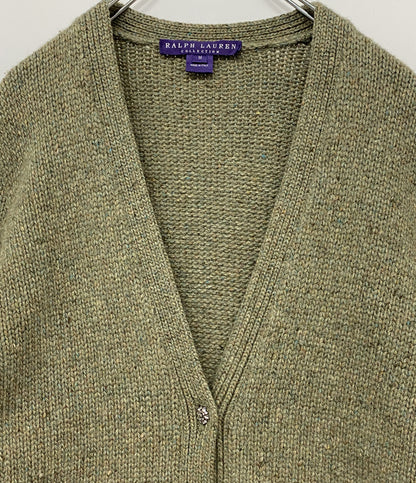 RALPH LAUREN カーディガン PURPLE LABEL ビジュー SSPCKA1020 レディース SIZE M ラルフローレン